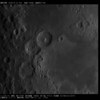 24/04/16 昨夜もお月見！　上弦前の月齢６日目と月面グゥ〜のリベンジでした。
