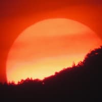 二上山の日の出～北大伴　千早川４　２０２５．７