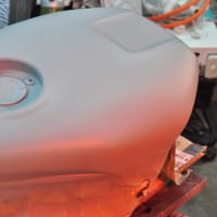 NSR250 タンク修理