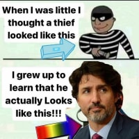 Yup, Justine Turdeau Is Nothing But A Low Life Thief.  😛😝😜🤪🤨🧐😕👮👨‍⚖️🇨🇦