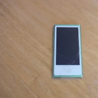 帯広のお客様　iPod nano7画面割れ故障修理　宅配キットで片道送料無料！