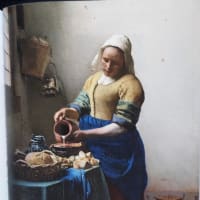 一枚の絵画と詩　18　『牛乳を注ぐ女』　ヨハネス・フェルメール