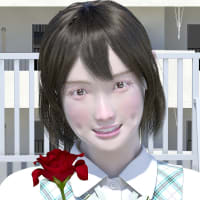 バラをあげてみた3DCG 八人目