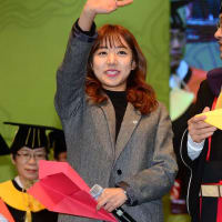 Entrance ceremony for Namjoo (Apink)
