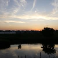 夕焼け・・・