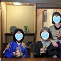 長崎のAさん関西ツアー③　（京都　アンティーク着物店　戻橋　＆　夜ご飯）