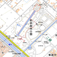 手稲前田森林公園のＧＰＳトラック
