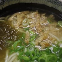 うどんの天と巻き寿司、魚屋さん