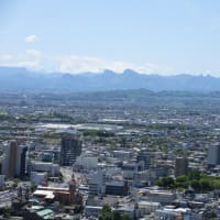 手稲は最高・・・群馬だより・・群馬県庁.32階展望台より上毛三山を