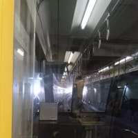 モノレールの中から