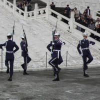 台湾10万歩行　１３　中正紀念堂の新・衛兵交代式