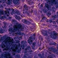 すばる望遠鏡による観測で銀河団を結ぶダークマターの“糸”を初検出