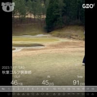 ゴルフに行ってきました。本年度3回目