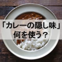「カレーの隠し味」何を使いますか？
