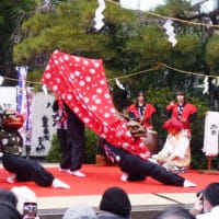 〈奈良歳末点描〉　漢国神社で恒例の ｢大祓⋅獅子神楽｣
