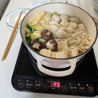 バレンタインと晩ごはんとしろくまお着替え