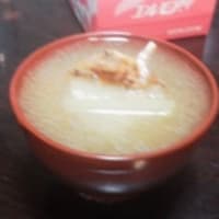 夕顔のスープ。