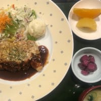 チキンマスタード焼き定食・レストラン樹林本日のランチ