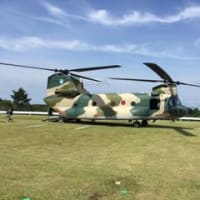 CH-47J体験搭乗　峯岡山分屯基地