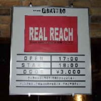 REAL REACH 『4color』release TOUR 心斎橋クアトロレポ