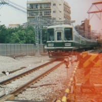 岸ノ里駅高架化工事の頃 その2