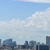 2025年7月12日 大阪上空を見上げて✈️