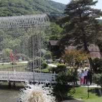 5月の箱根ガラスの森美術館　-2　・・・　Hakone Venetian Glass Museum in May　-2