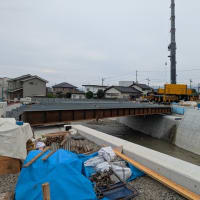 市道堂垣内広池山線工事の今