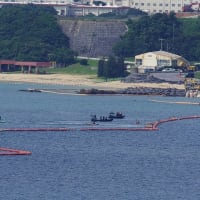 【拡散願います】【補正】大浦湾は、土曜日でもガンガン動いていた（20250531－①）