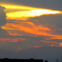 26日の夕空