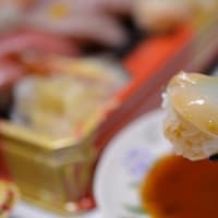 ス－パ－のお寿司で夕飯を