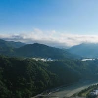 生坂村議会定例会最終日＆万平集落上空からの風景