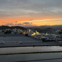 ただいまの夕焼け