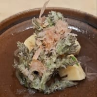 たらの芽と筍