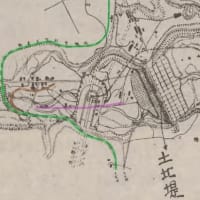 鉄道省信濃川水力発電工事材料運搬線　浅河原調整池