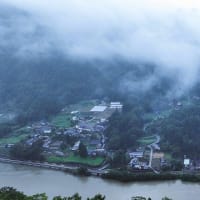 日岐と小舟上空からの風景＆中学時代の同期会（かしわ25会）