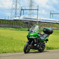 新幹線とバイク