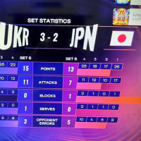 日本バレー男子、ウクライナに惜敗。