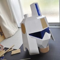 ☆ダンボールロボットを作る６－ザンダクロス（ジュド）編－その３
