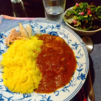 久しぶりの娘の作ったランチ　　夜はユカちゃんの無水カレー