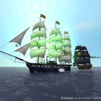 大航海時代Online　蒸気船『サバンナ』速度編