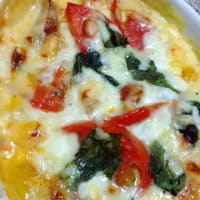 バジルトマトグラタン🍅