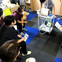 人工呼吸器の勉強会