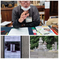 ♪　高野山奥之院の受け付け、島田さまに感謝のひととき、、、