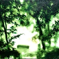 #foggy forest #park #oil painting
