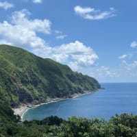 藍ケ江の海。✨🌤️６月2日(日)     青ヶ島見えています🏝️