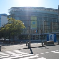 １月のお台場：船の科学館敷地前からウエストプロムナード散策道・南端部内へ　ＰＡＲＴ１