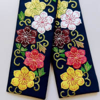 日本刺繡教室だより　そして今日は お雛祭り