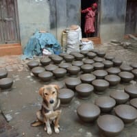 思い出のネパール二人旅⑱-陶器の町ティミを行く