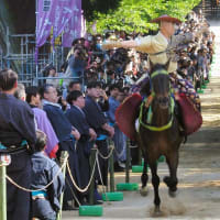大荒比古神社の流鏑馬